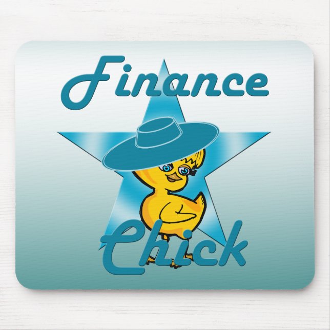Finance Chick #7 Mouse Pad (Front)