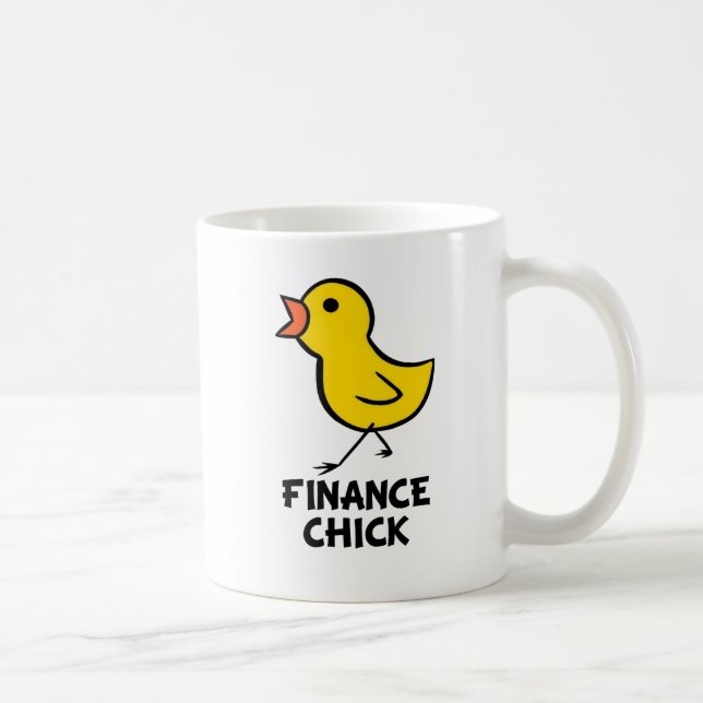 Finance Chick Mug (Right)