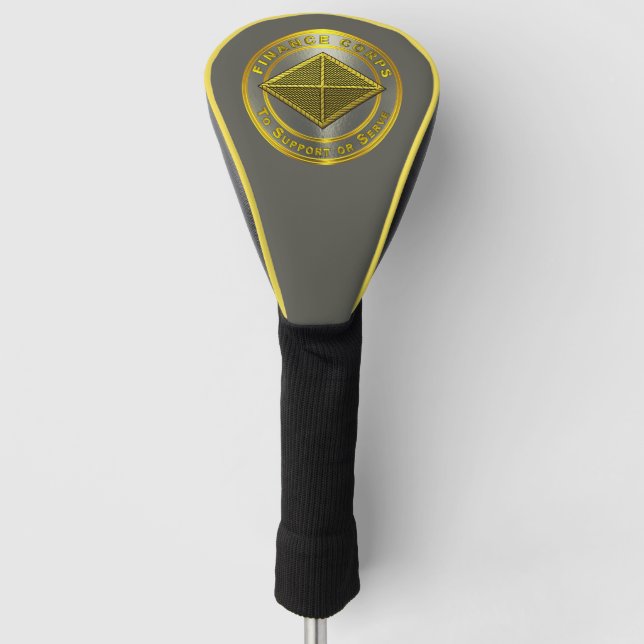 Finance Corps Golf Head Cover (Front)