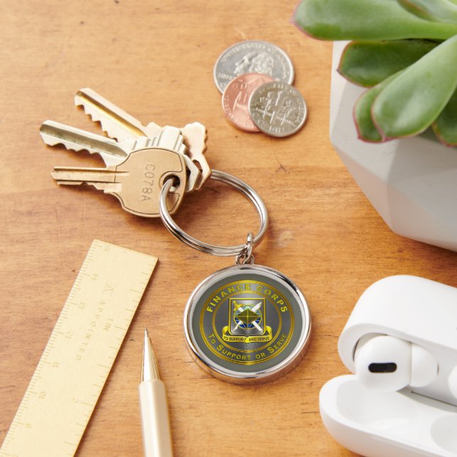 Finance Corps  Keychain (Desk)