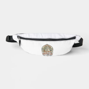 Finance Crypto Cat Finance Crypto Cat Vintage Vect Fanny Pack