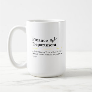 Finance Department Coffee Mug 