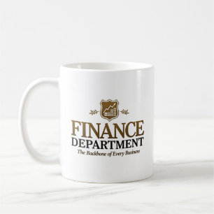 Finance Dept. Custom Name  Coffee Mug