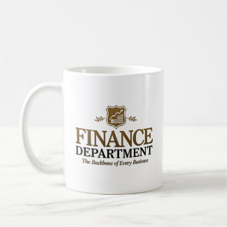 Finance Dept. Custom Name Coffee Mug