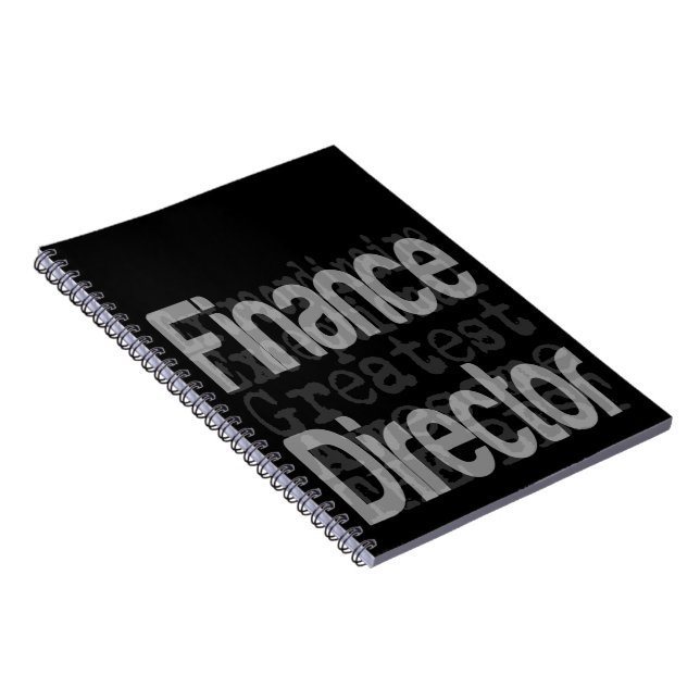 Finance Director Extraordinaire Notebook (Right Side)