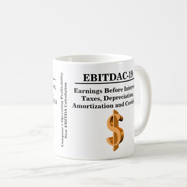 Finance New EBITDA Profitability Calculation Coffee Mug (Front Right)