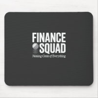 Finance Squad Funny Office Humor Bold Typography