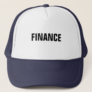 FINANCE TRUCKER HAT