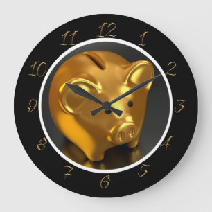 Financial advisor large clock