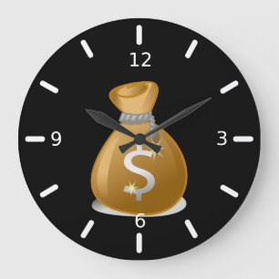 Financial advisor large clock
