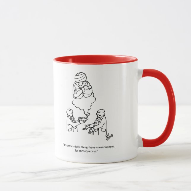 Financial Advisors Humour Mug (Right)