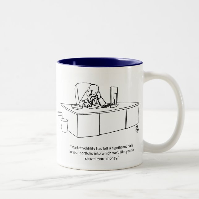 Financial Advisors Humour Mug (Right)