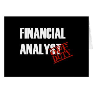FINANCIAL ANALYST DARK