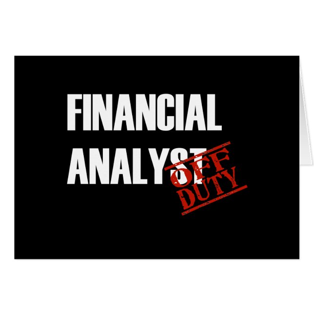 FINANCIAL ANALYST DARK (Front Horizontal)