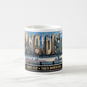 Financial District Manhattan NYC Coffee Mug
