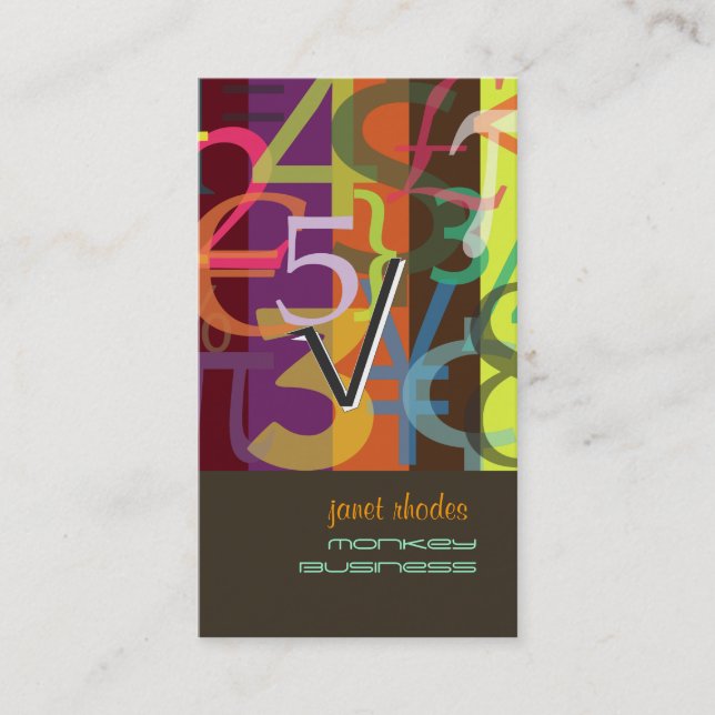 Financial Planner business cards (Front)