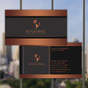 Financial Services Company Business Card