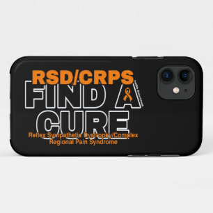 FIND A CURE/BOLD...RSD/CRPS iPhone 11 CASE