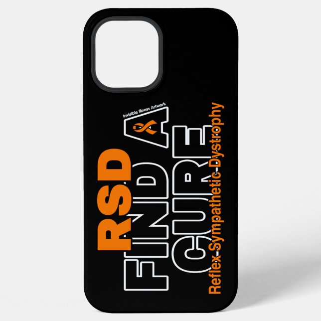 FIND A CURE/BOLD...RSD iPhone CASE (Back)