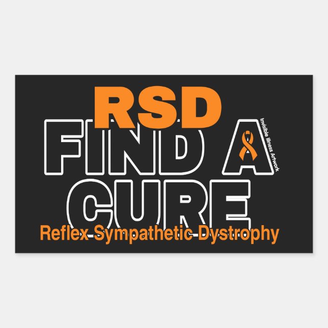 FIND A CURE/BOLD...RSD STICKER (Front)