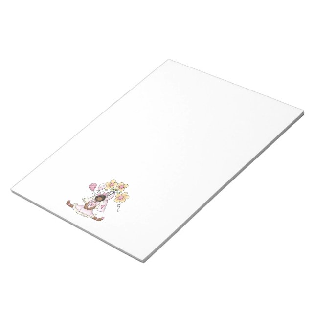 Find a Cure Breast Cancer Awareness Notepad (Angled)