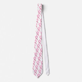 Find a Cure Breast Cancer Ribbon Tie