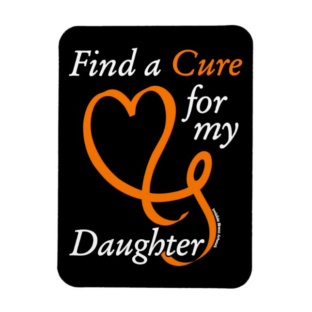Find a Cure/Heart/Daughter...RSD/CRPS Magnet (Vertical)
