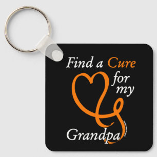 Find a Cure/Heart/Grandpa...RSD/CRPS Keychain