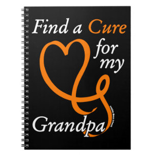 Find a Cure/Heart/Grandpa...RSD/CRPS Notebook