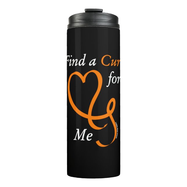 Find a Cure/Heart/Me...RSD/CRPS Thermal Tumbler (Front)