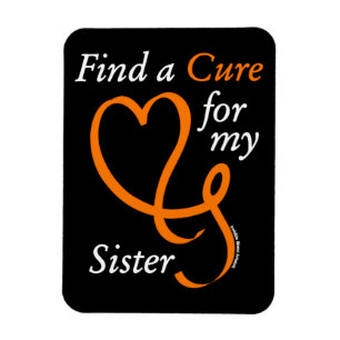 Find a Cure/Heart/Sister...RSD/CRPS Magnet