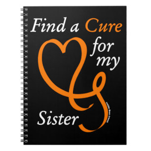 Find a Cure/Heart/Sister...RSD/CRPS Notebook