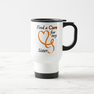 Find a Cure/Heart/Sister...RSD/CRPS Travel Mug