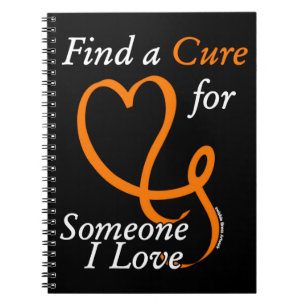 Find a Cure/Heart/Someone I Love...RSD/CRPS Notebook