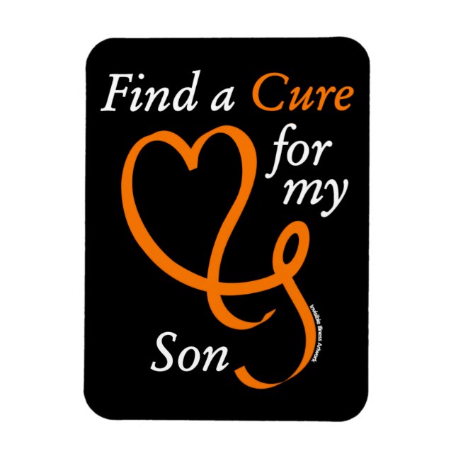 Find a Cure/Heart/Son...RSD/CRPS Magnet (Vertical)