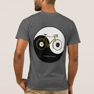 FIND BALANCE _ yin yang bike T-Shirt