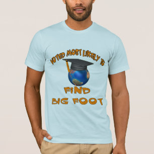 Find Big Foot T-Shirt