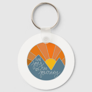 Find Joy in the Journey Keychain