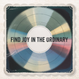 Find Joy In The Ordinary Paper Coaster