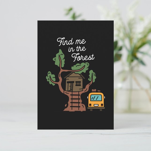Find Me In The Forest Card (Creator Uploaded)