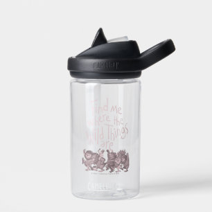 Find Me Where the Wild Things Are Water Bottle
