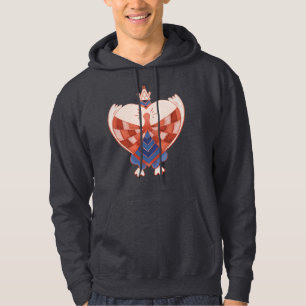 Find My Heart: Heart-shaped Lock Block Hoodie