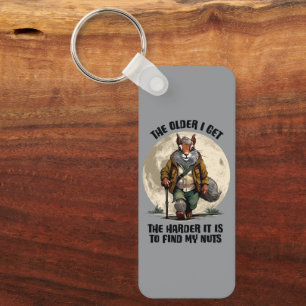 Find My Nuts - funny squirrel Keychain