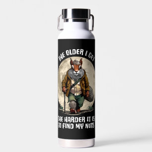 Find My Nuts - funny squirrel Water Bottle