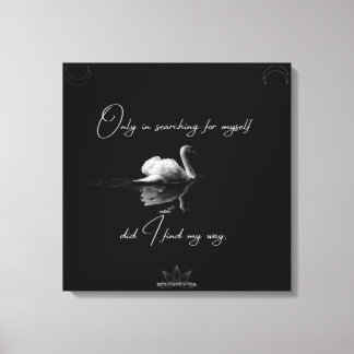 Find my way  canvas print