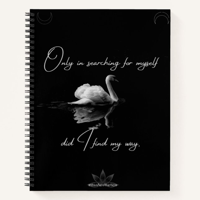 Find My Way Spiral Notebook (Front)