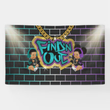 Find 'N Out Banner! Gender Reveal!