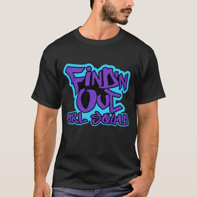 Find 'N Out Gender Reveal! T-Shirt (Front)