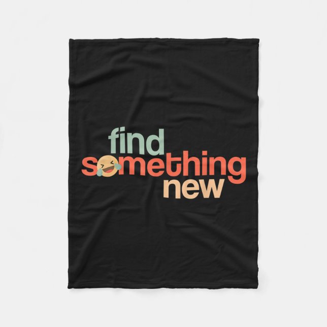 Find Soing New Funny Sarcastic Trump Slogan Quote  Fleece Blanket (Front)