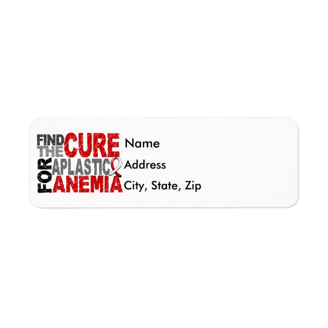 Find The Cure Aplastic Anemia (Front)